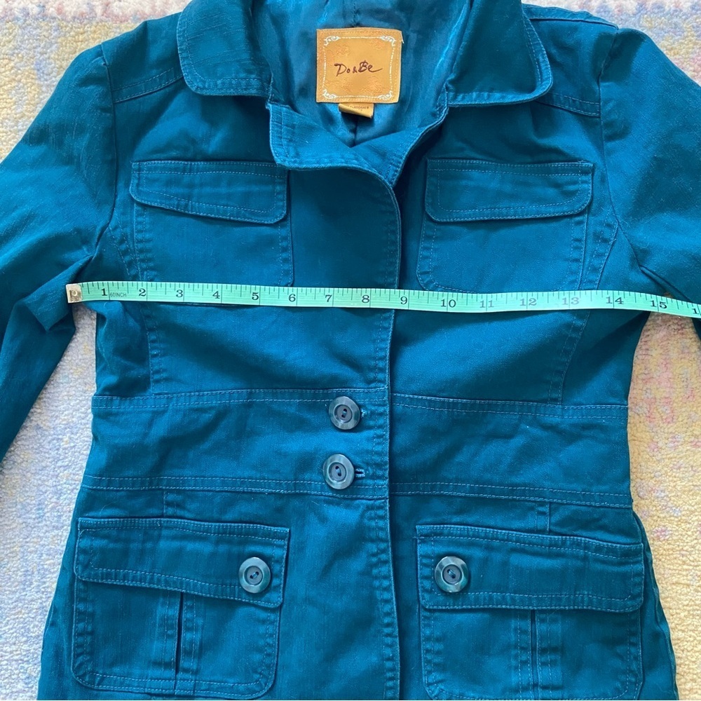 DO+BE Teal Blazer - Picture 8 of 10
